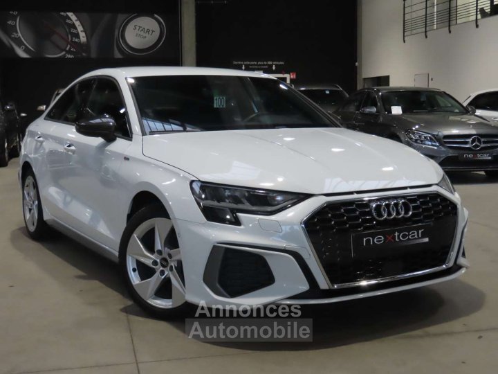 Audi A3 35TFSi Sedan SLine STronic LED-CUIR-NAVI-CAMERA - 2