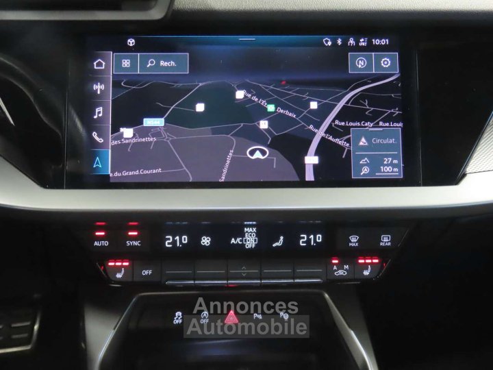 Audi A3 35TFSi Sedan SLine STronic LED-CUIR-NAVI-CAMERA - 13