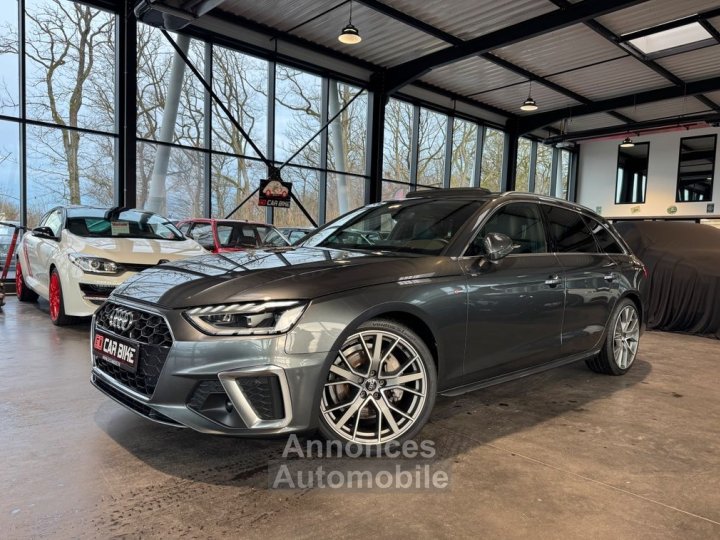 Audi A4 Avant S-Line 40 TDI 204CH Quattro Garantie 6 ans Suivi Toit ouvrant Attelage Led adaptatif Apple carplay 519-mois - 1