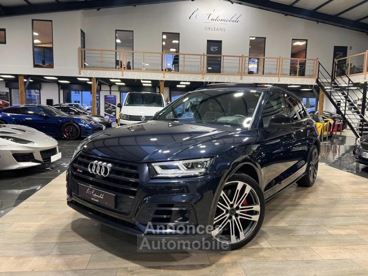 Audi SQ5 II 30 V6 TDI 347 QUATTRO TIPTRONIC 8 /ATTELAGE/TOIT PANO/BANG&OLUFSEN/CARBONE/HUD/CARPLAY/ - 1