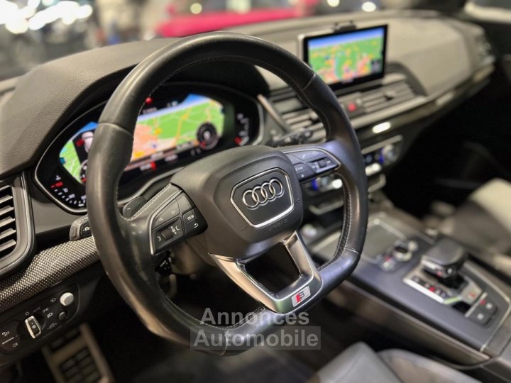 Audi SQ5 II 30 V6 TDI 347 QUATTRO TIPTRONIC 8 /ATTELAGE/TOIT PANO/BANG&OLUFSEN/CARBONE/HUD/CARPLAY/ - 12