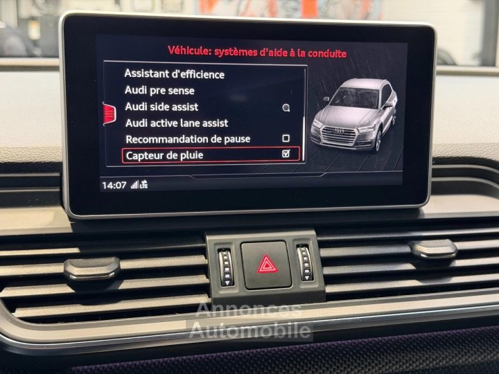 Audi SQ5 30 V6 TDI 347 cv Tiptronic 8 Quattro - 1&egrave;re Main - TO / BANG & OLUFSEN / Si&egrave;ges VALCONA - 34