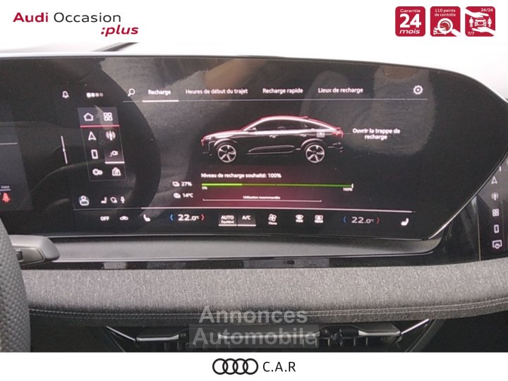 Audi Q6 e-tron SPORTBACK Sportback 251 ch 83 kWh S line - 20