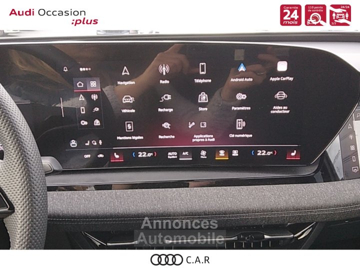 Audi Q6 e-tron SPORTBACK Sportback 251 ch 83 kWh S line - 24