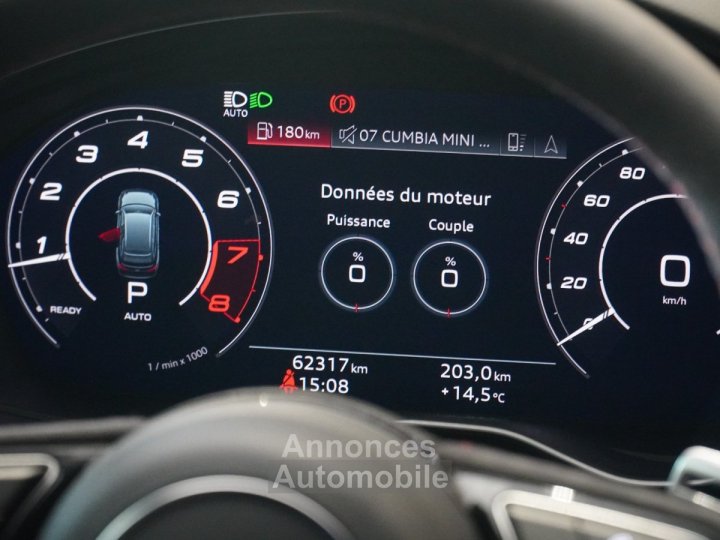 Audi RS4 AVANT V6 Biturbo 450 ch Quattro / ENTRETIEN / PACK CARBONE/FULL OPTIONS - 36