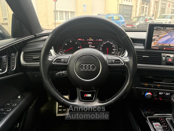 Audi A7 Sportback V6 DIESEL 272ch Quattro Finition Avus / ATTELAGE ELECTRIQUE / TOIT OUVRANT / SIEGES CHAUFFANT - 16