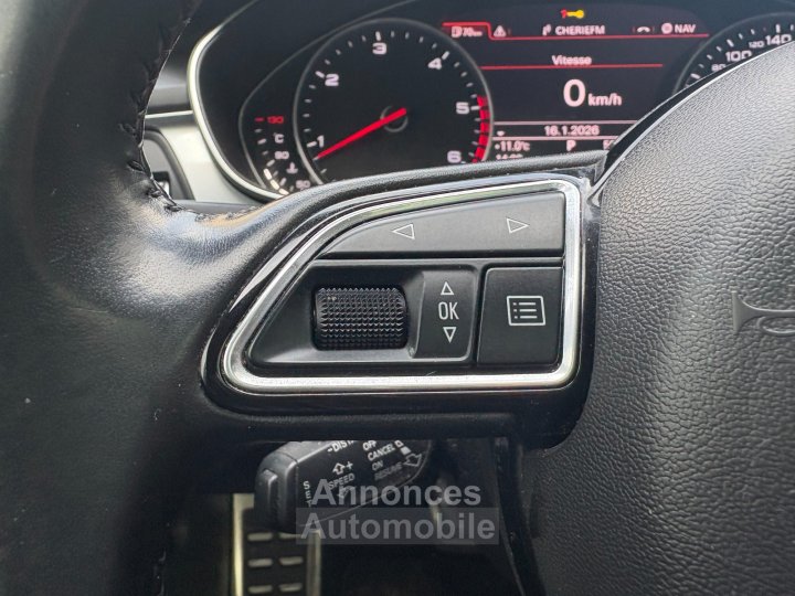Audi A7 Sportback V6 DIESEL 272ch Quattro Finition Avus / ATTELAGE ELECTRIQUE / TOIT OUVRANT / SIEGES CHAUFFANT - 18