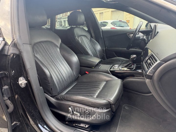 Audi A7 Sportback V6 DIESEL 272ch Quattro Finition Avus / ATTELAGE ELECTRIQUE / TOIT OUVRANT / SIEGES CHAUFFANT - 42