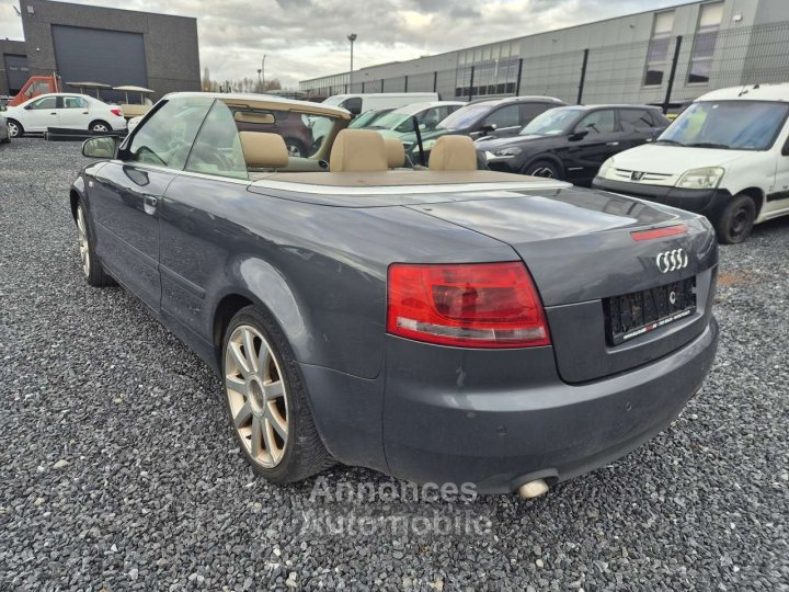 Audi A4 Cabriolet TDI POUR MARCHAND OU EXPORT - 4