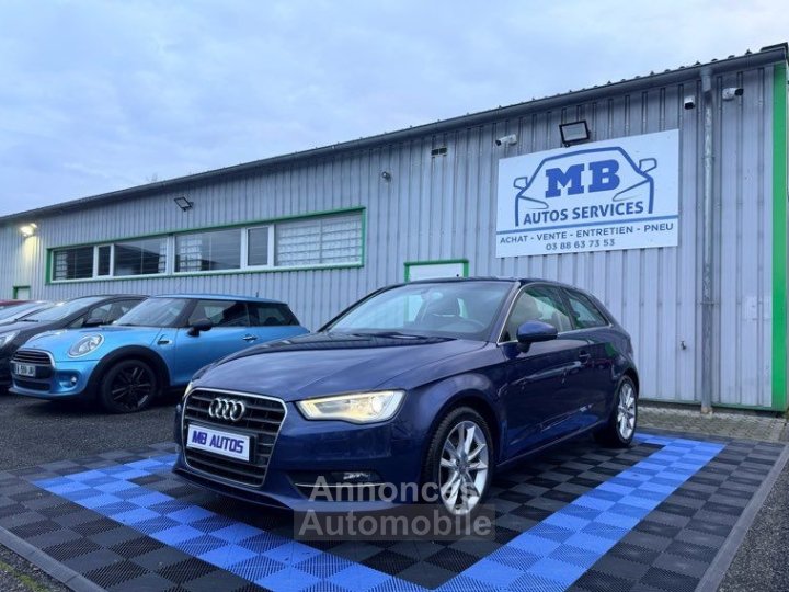 Audi A3 8V 14 TFSi 122cv Ambition X&eacute;non LED Bluetooth R&eacute;gulateur Cam&eacute;ra Radar AV%2BAR 1Main Suivie Garantie 12 Mois - 1
