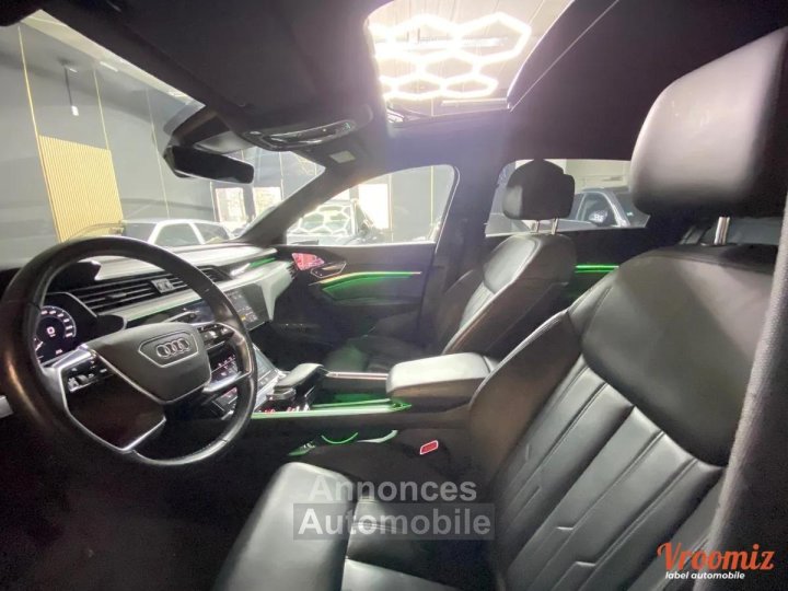 Audi e-tron 55 Avus Extended Quattro 489 cv I BANG & OLUFSEN - CARPLAY - TOIT OUVRANT - SOH 91% - 8