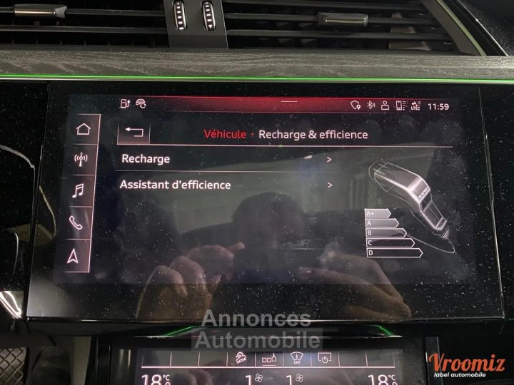 Audi e-tron 55 Avus Extended Quattro 489 cv I BANG & OLUFSEN - CARPLAY - TOIT OUVRANT - SOH 91% - 66