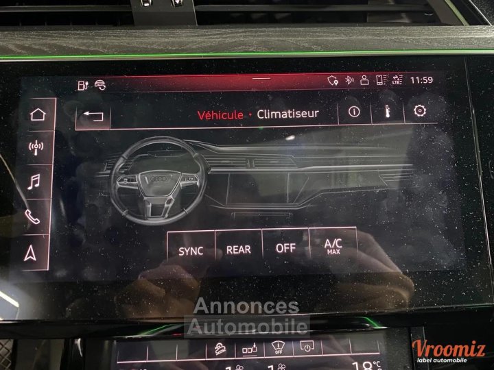 Audi e-tron 55 Avus Extended Quattro 489 cv I BANG & OLUFSEN - CARPLAY - TOIT OUVRANT - SOH 91% - 68