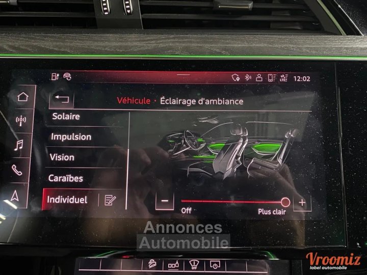 Audi e-tron 55 Avus Extended Quattro 489 cv I BANG & OLUFSEN - CARPLAY - TOIT OUVRANT - SOH 91% - 78