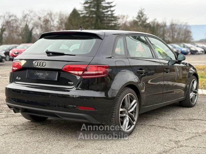 Audi A3 Sportback 16 TDI 116 S Line ext&eacute;rieur - 7
