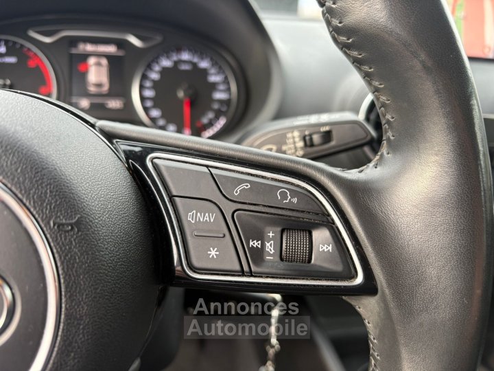 Audi A3 Sportback 16 TDI 116 S Line ext&eacute;rieur - 17