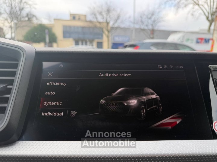 Audi A1 Sportback 30 TFSI 116 ch S tronic 7 S Line - 22