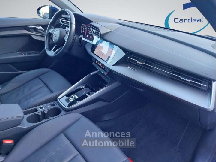 Audi A3 S line tronic-CUIR-GPS-CARPLAY-GARANTIE12MOIS - 11