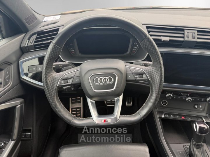 Audi Q3 Sportback 14 45 TFSI e - 245 - BV S-tronic 6 S -Line - 12