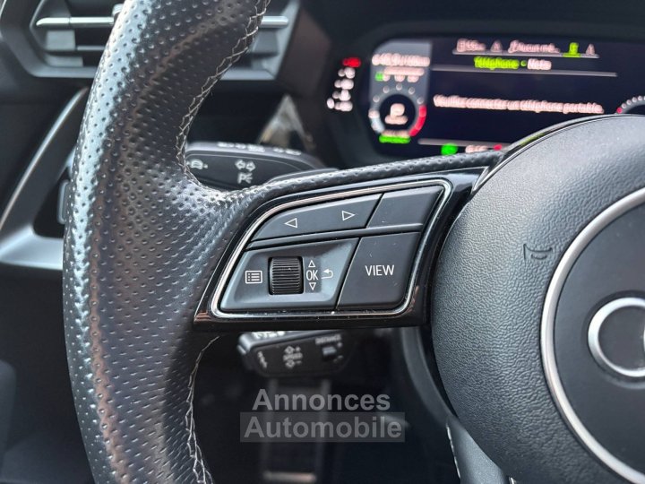 Audi A3 Sportback 35 TFSI Mild Hybrid 150 S tronic 7 S Line - 33