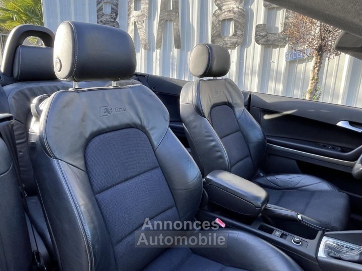 Audi A3 Cabriolet 20 TDI DPF - 140 - S-tronic  S Line - 11