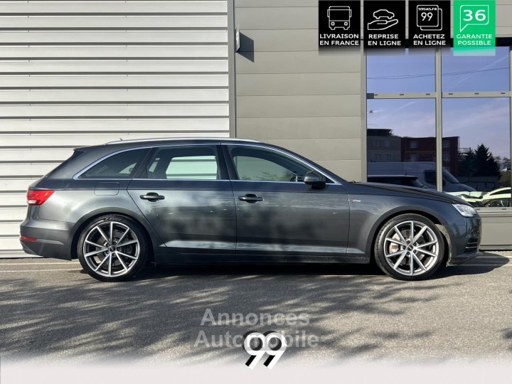 Audi A4 30 V6 TDI - 272 - BREAK S line - si&egrave;ges chauffants - chassis sport - pack &eacute;clairage - 8