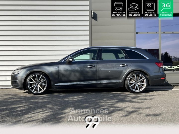 Audi A4 30 V6 TDI - 272 - BREAK S line - si&egrave;ges chauffants - chassis sport - pack &eacute;clairage - 9