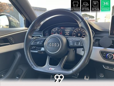 Audi A4 30 V6 TDI - 272 - BREAK S line - si&egrave;ges chauffants - chassis sport - pack &eacute;clairage   - 18