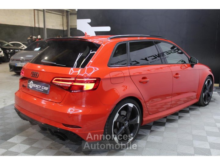 Audi RS3 SPORTBACK Quattro 25 TFSI - 400 - Carbone C&eacute;ramique - SUIVI - 3