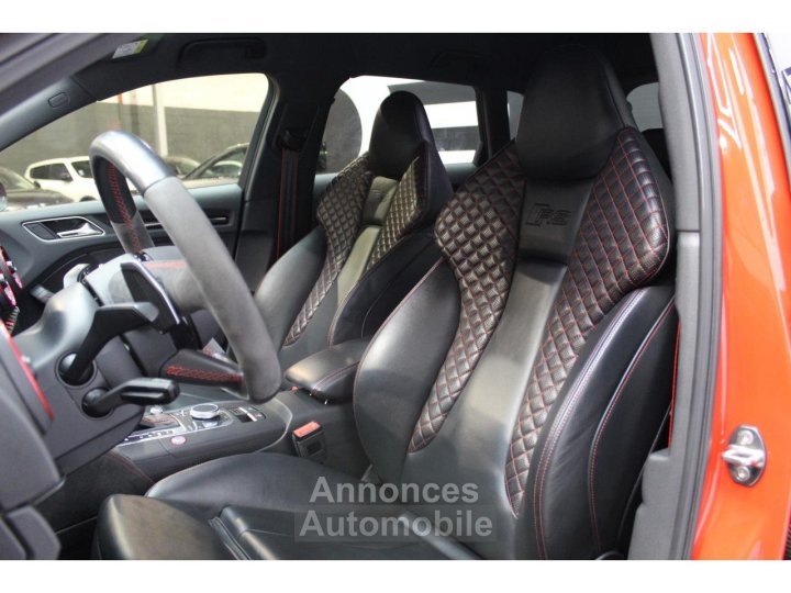 Audi RS3 SPORTBACK Quattro 25 TFSI - 400 - Carbone C&eacute;ramique - SUIVI - 7