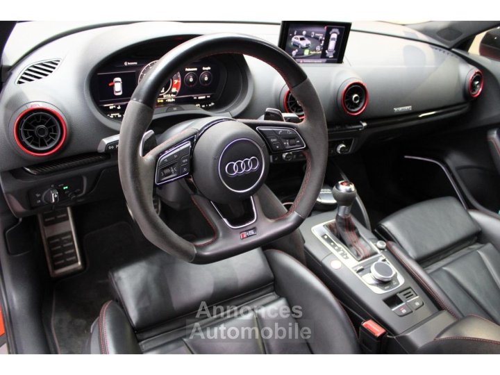 Audi RS3 SPORTBACK Quattro 25 TFSI - 400 - Carbone C&eacute;ramique - SUIVI - 12