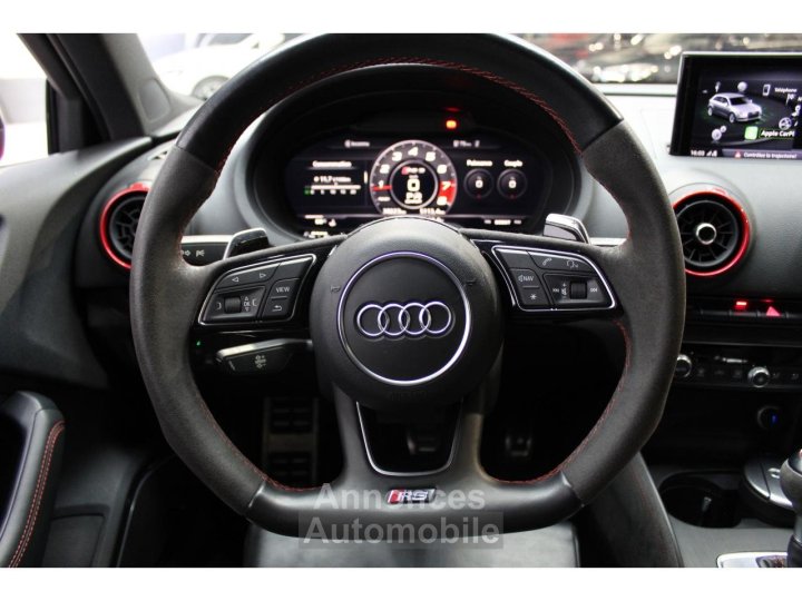 Audi RS3 SPORTBACK Quattro 25 TFSI - 400 - Carbone C&eacute;ramique - SUIVI - 13