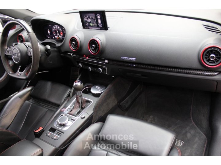 Audi RS3 SPORTBACK Quattro 25 TFSI - 400 - Carbone C&eacute;ramique - SUIVI - 16