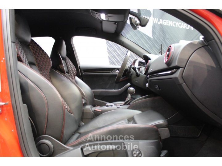 Audi RS3 SPORTBACK Quattro 25 TFSI - 400 - Carbone C&eacute;ramique - SUIVI - 18