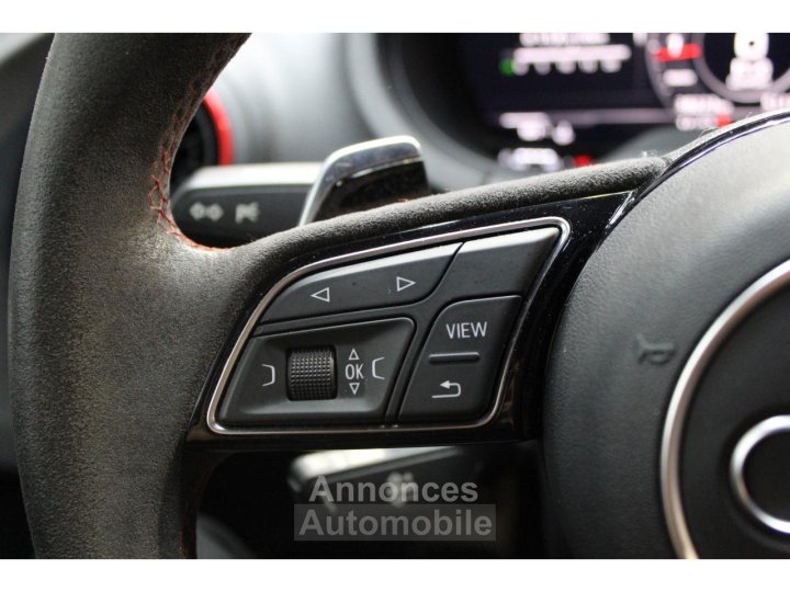 Audi RS3 SPORTBACK Quattro 25 TFSI - 400 - Carbone C&eacute;ramique - SUIVI - 21