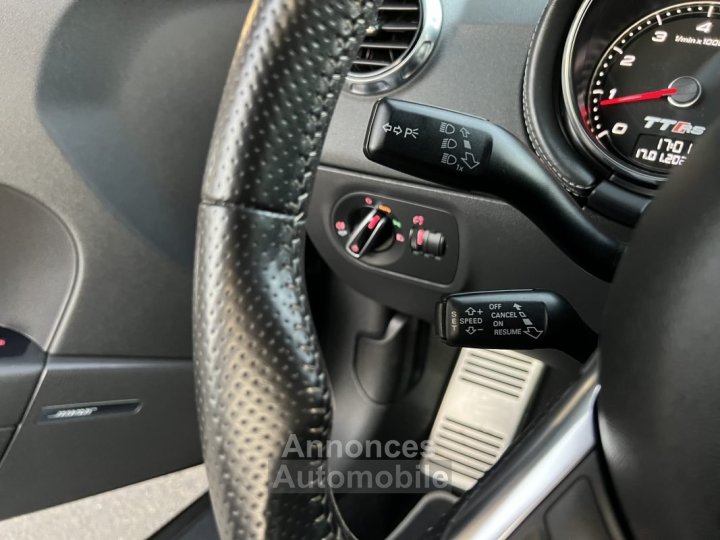 Audi TT RS II MK2 COUPE QUATTRO 25 TFSI 340 Cv ORIGINE FRANCE / 32 600 Kms - GARANTIE 1 AN - 26