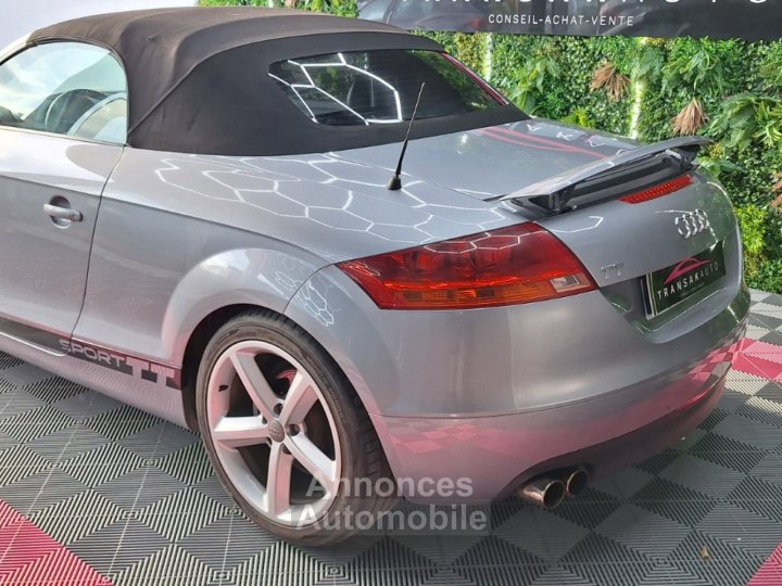 Audi TT ROADSTER 20 TFSI 200 ch S line S-Tronic A ~ Radars AV/AR ~ Si&egrave;ges Chauffants ~ Clim Auto - 4