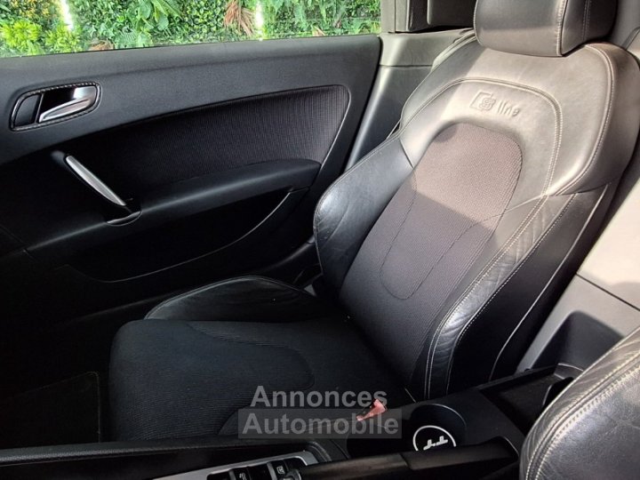 Audi TT ROADSTER 20 TFSI 200 ch S line S-Tronic A ~ Radars AV/AR ~ Si&egrave;ges Chauffants ~ Clim Auto - 15