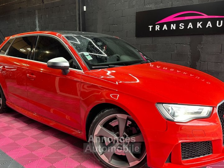 Audi RS3 SPORTBACK 25 TFSI 367 ch Quattro S tronic 7 / Radar / Si&egrave;ges chauffants / 100 % d?origine - 1