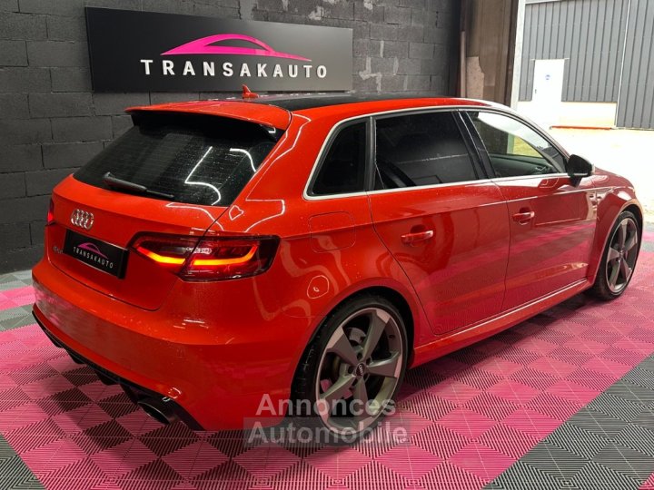Audi RS3 SPORTBACK 25 TFSI 367 ch Quattro S tronic 7 / Radar / Si&egrave;ges chauffants / 100 % d?origine - 2