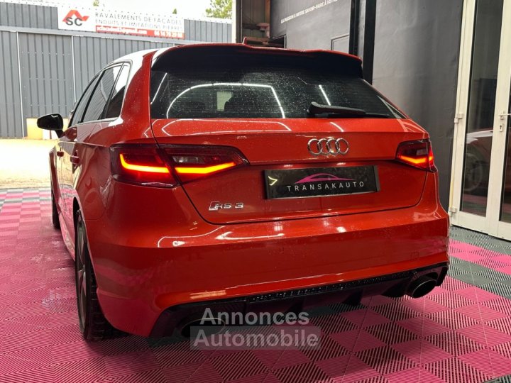 Audi RS3 SPORTBACK 25 TFSI 367 ch Quattro S tronic 7 / Radar / Si&egrave;ges chauffants / 100 % d?origine - 3