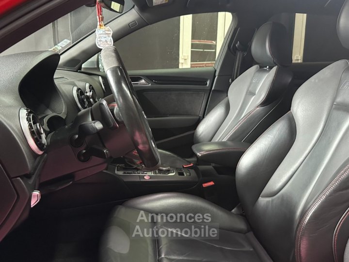 Audi RS3 SPORTBACK 25 TFSI 367 ch Quattro S tronic 7 / Radar / Si&egrave;ges chauffants / 100 % d?origine - 9