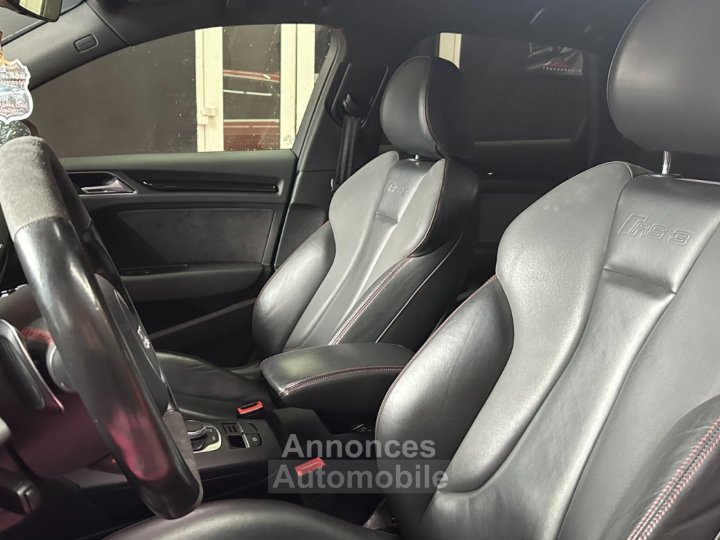 Audi RS3 SPORTBACK 25 TFSI 367 ch Quattro S tronic 7 / Radar / Si&egrave;ges chauffants / 100 % d?origine - 10