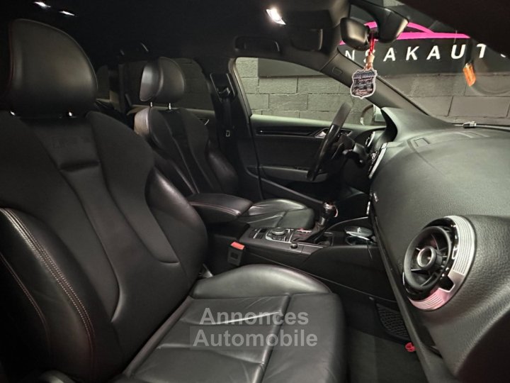 Audi RS3 SPORTBACK 25 TFSI 367 ch Quattro S tronic 7 / Radar / Si&egrave;ges chauffants / 100 % d?origine - 11