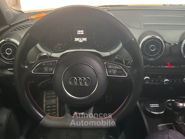 Audi RS3 SPORTBACK 25 TFSI 367 ch Quattro S tronic 7 / Radar / Si&egrave;ges chauffants / 100 % d?origine - 17
