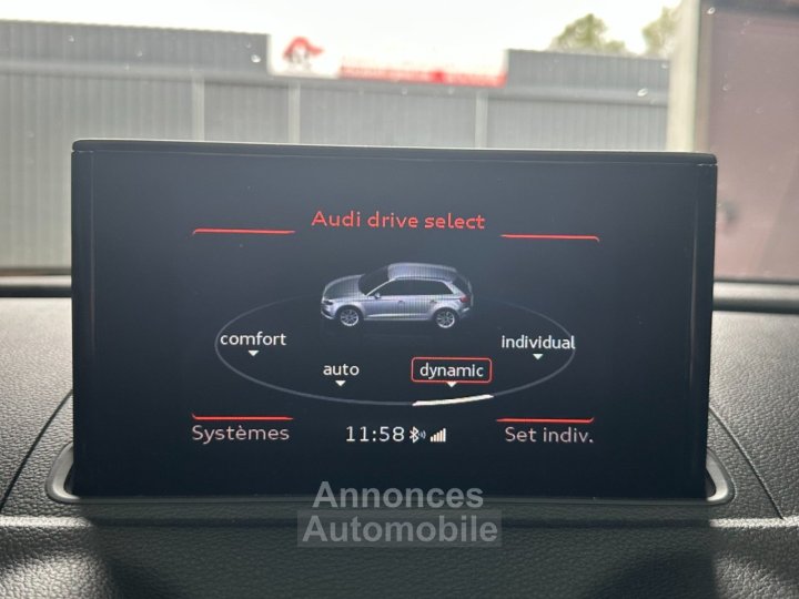 Audi RS3 SPORTBACK 25 TFSI 367 ch Quattro S tronic 7 / Radar / Si&egrave;ges chauffants / 100 % d?origine - 24