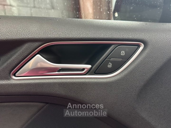 Audi RS3 SPORTBACK 25 TFSI 367 ch Quattro S tronic 7 / Radar / Si&egrave;ges chauffants / 100 % d?origine - 33