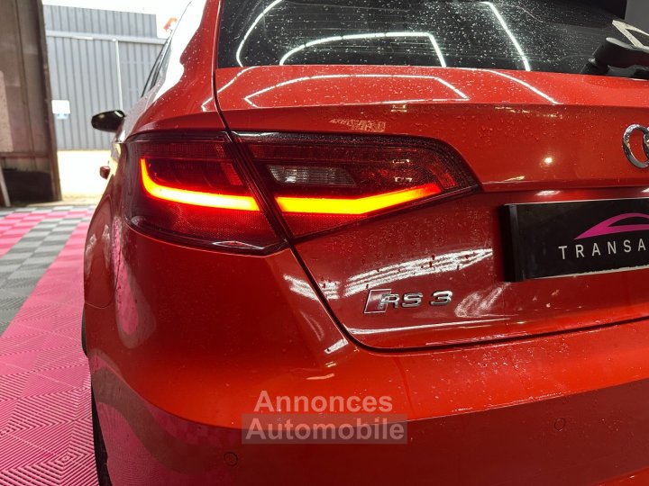 Audi RS3 SPORTBACK 25 TFSI 367 ch Quattro S tronic 7 / Radar / Si&egrave;ges chauffants / 100 % d?origine - 39