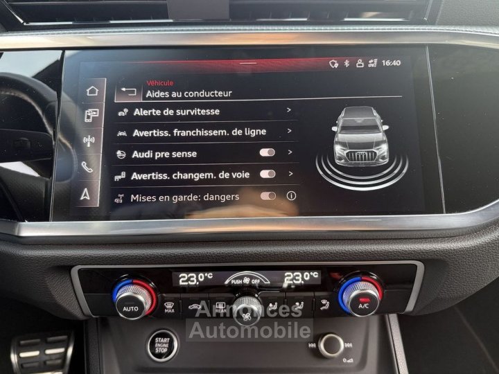 Audi Q3 35 TFSI 150CH MILD HYBRID S LINE TRONIC 7 - 13