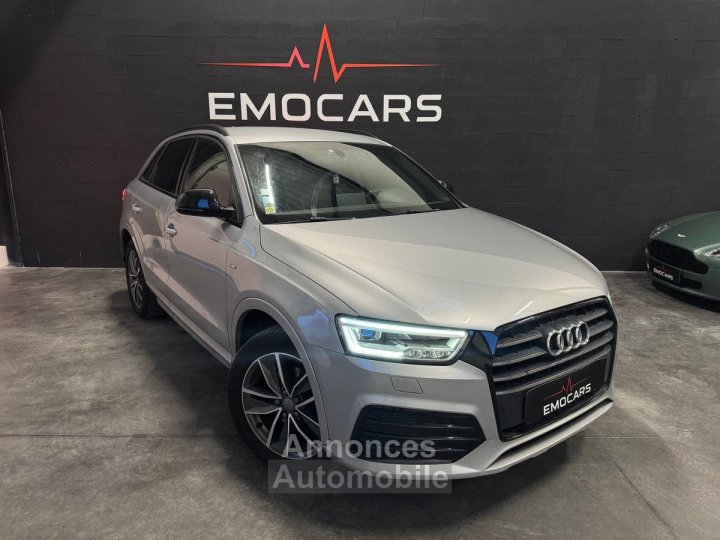 Audi Q3 20 TDI 120 MIDNIGHT SERIES SUIVI FULL - 1